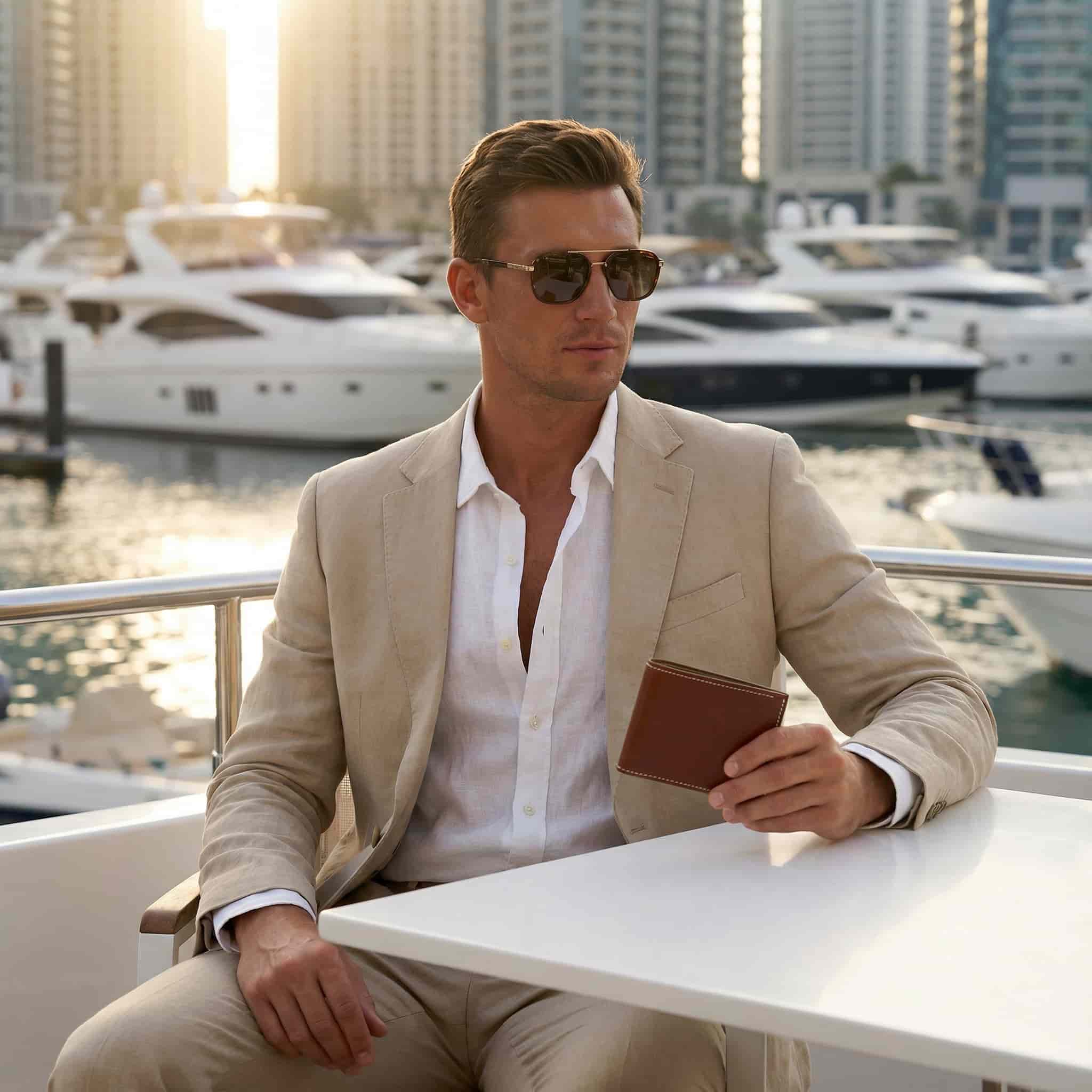 Alden Wallet in Chèvre Leather - Emery