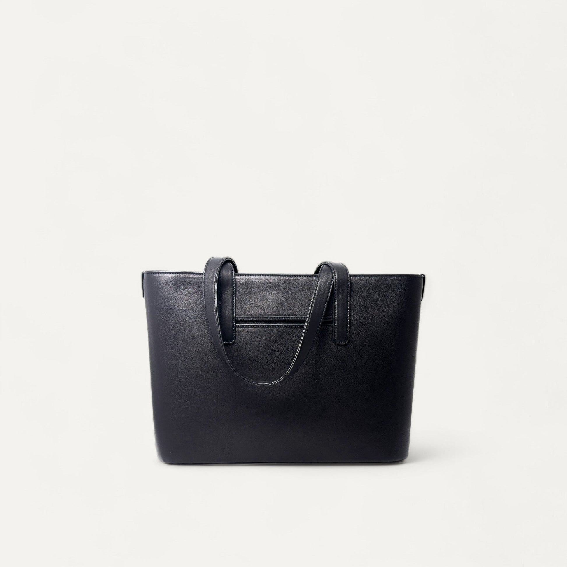 Astrid Tote In Calf Leather - Emery