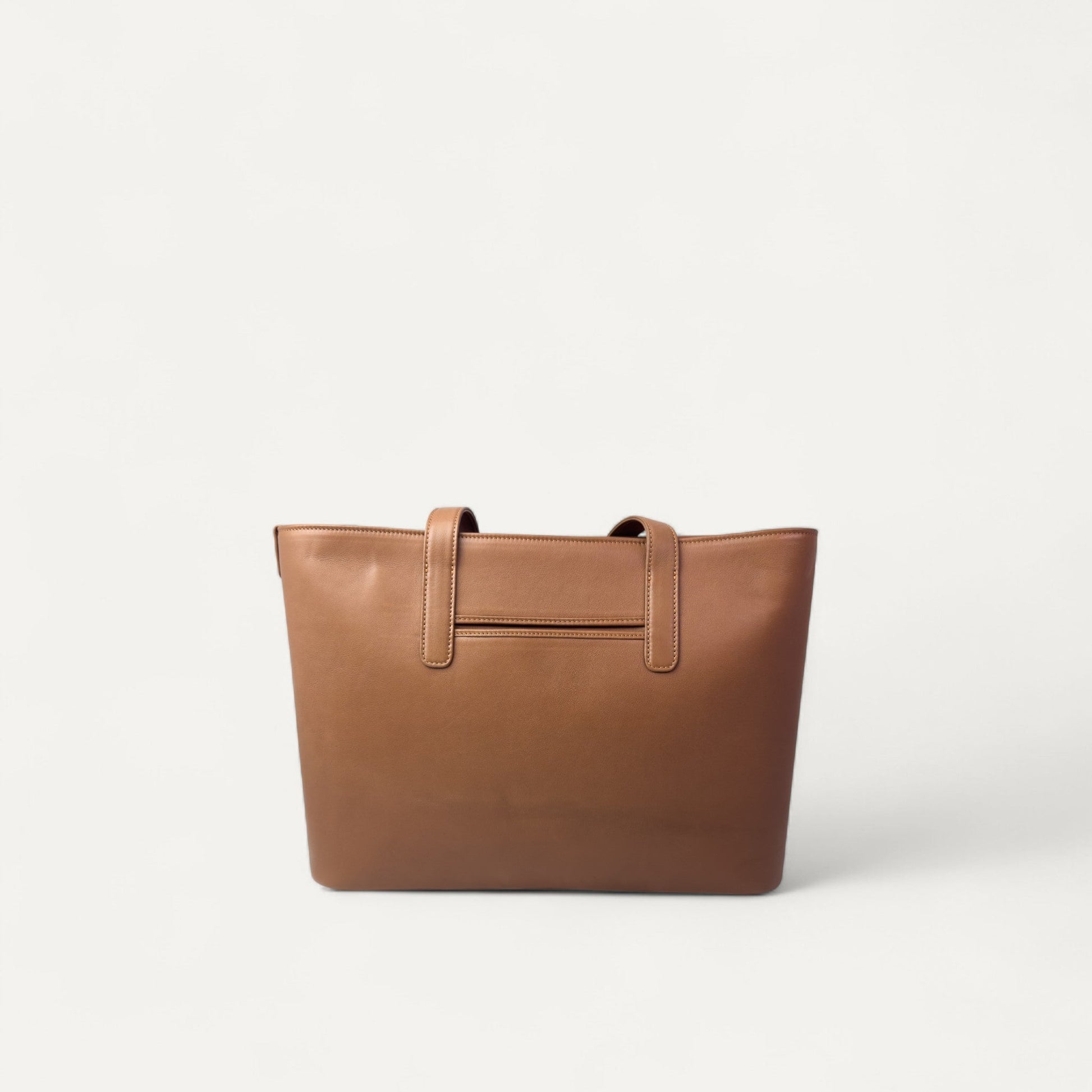 Astrid Tote In Calf Leather - Emery