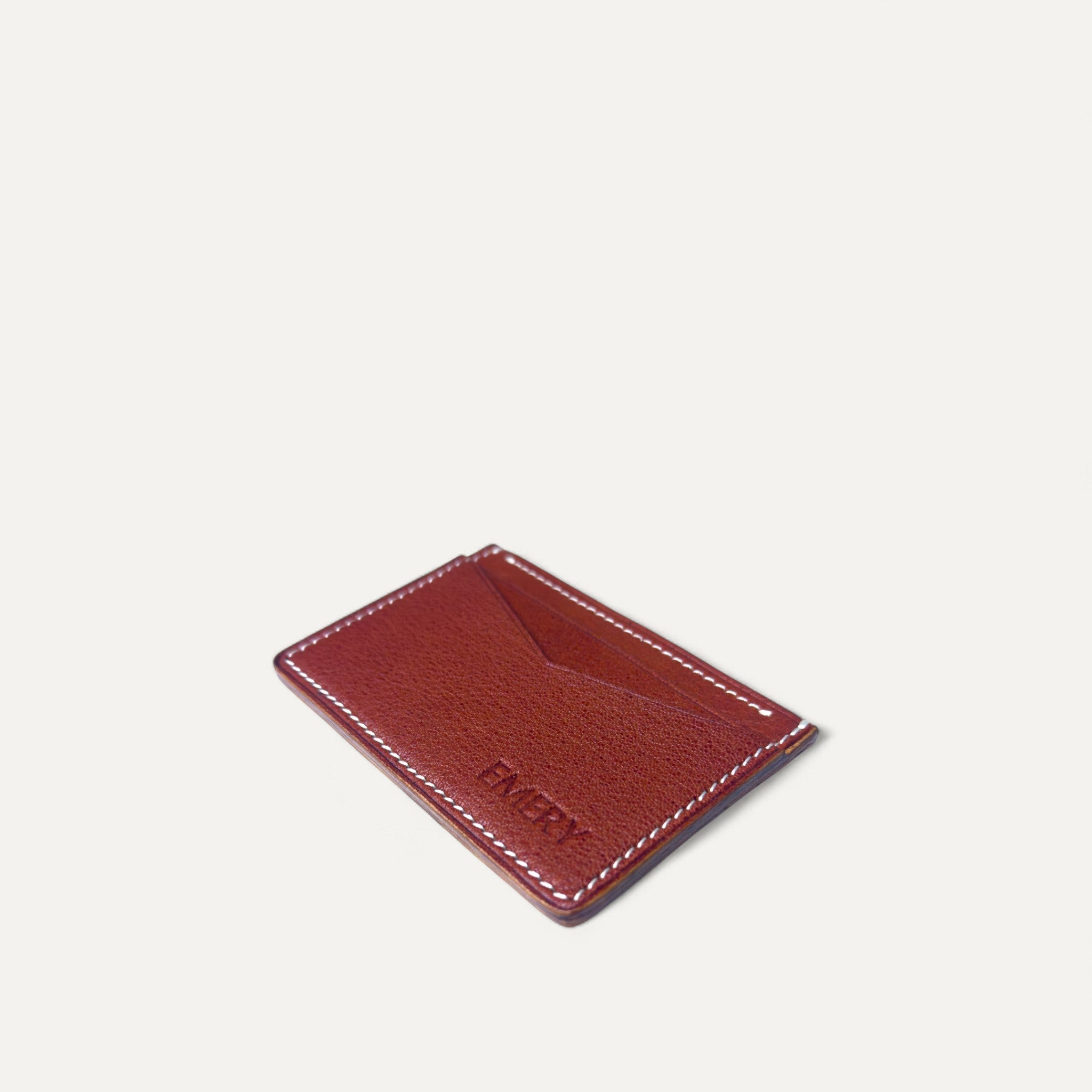 Card Case In Chèvre Leather - Emery