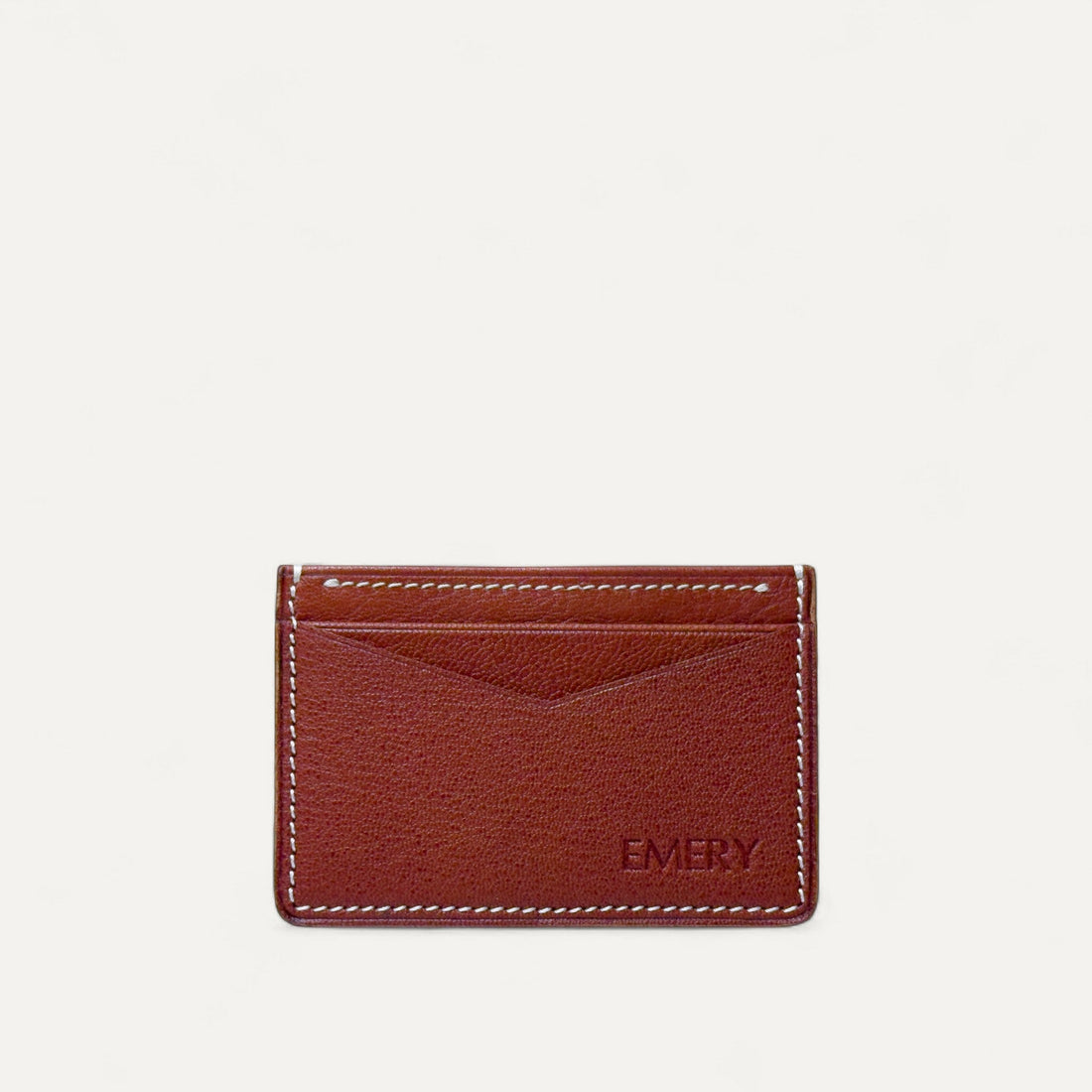 Card Case In Chèvre Leather - Emery