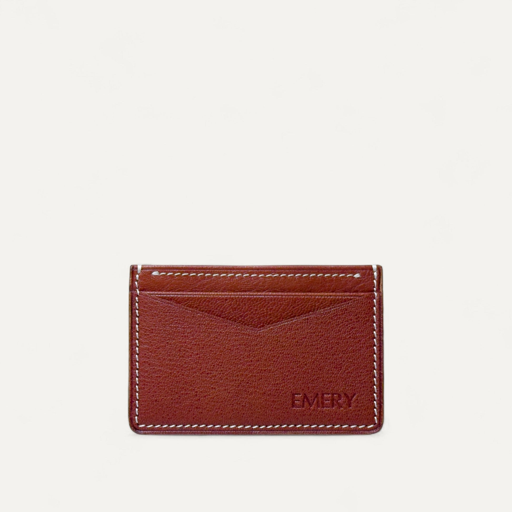Card Case In Chèvre Leather - Emery